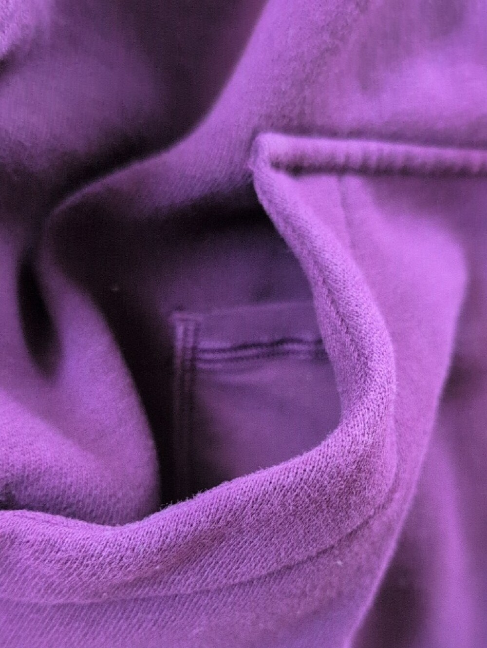 Lululemon Scuba Oversized Full-Zip Hoodie Dramatic Magenta Dark Purple Size M/L - Picture 11 of 16